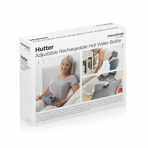 Adjustable refillable hot water bottle Hutter InnovaGoods Grey 400 W